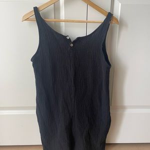 Smash + Tess onesie. Black. Size medium (fits closer to a small imo), excellent